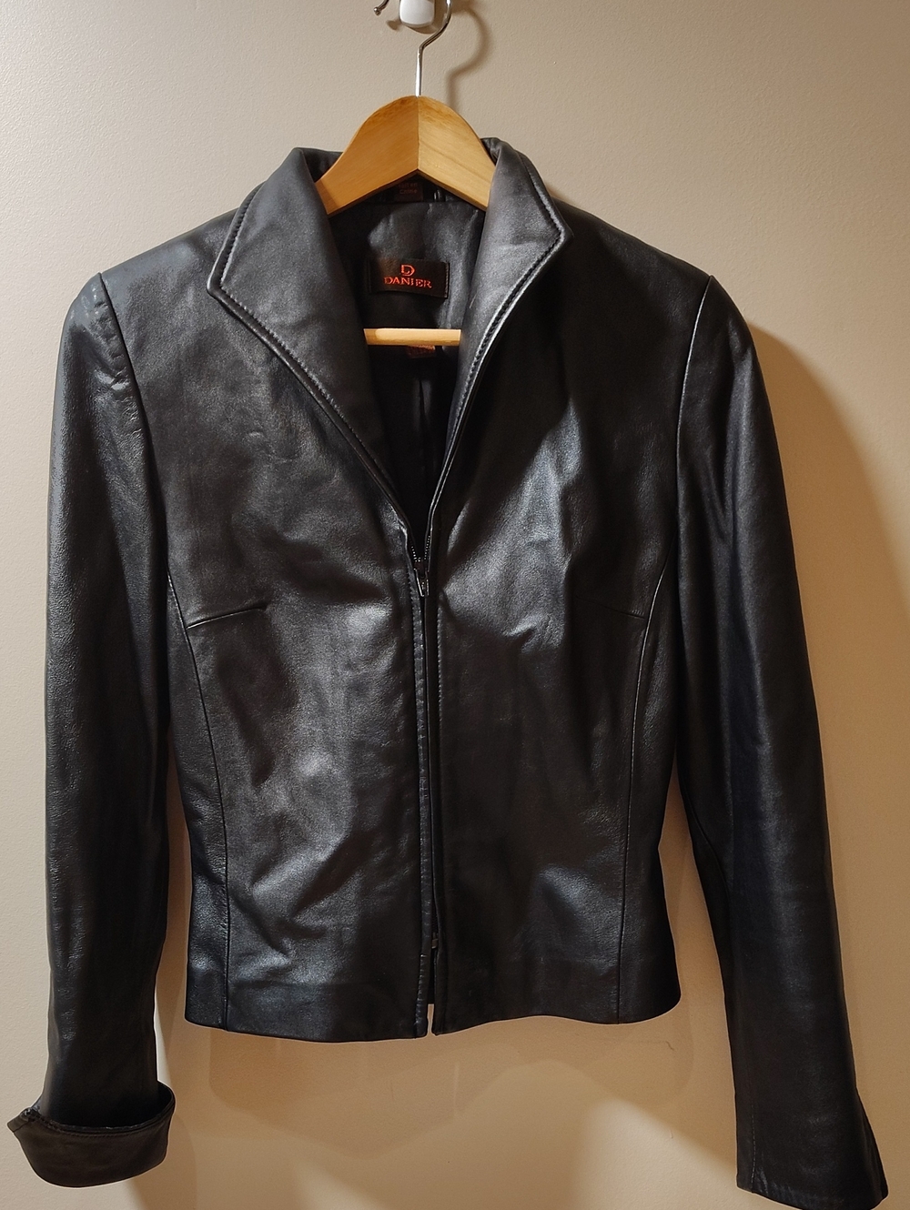 Danier Italian Leather Jacket - Black